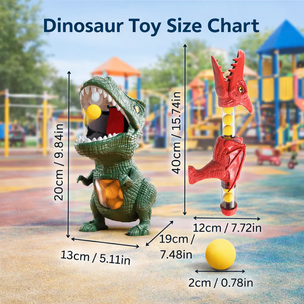 Lasten Peli Dinosaurusteemainen Ammuntapeli Aktiiviseen Leikkiin - Image 7