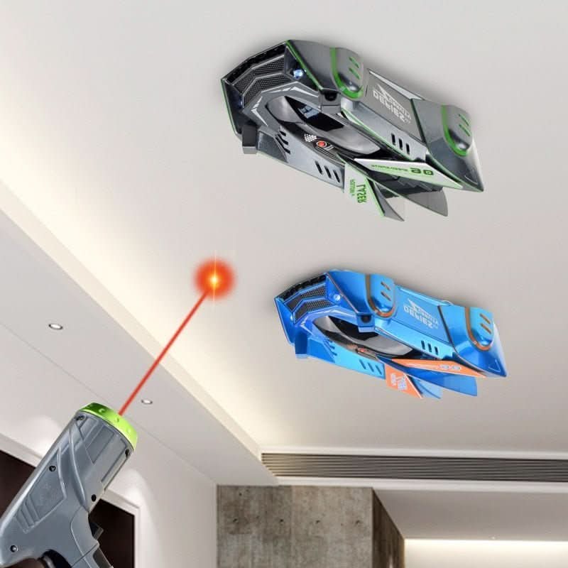 Lasten RC Auto Seinäkiipeily Laserohjauksella 360° Tempuilla - Image 4
