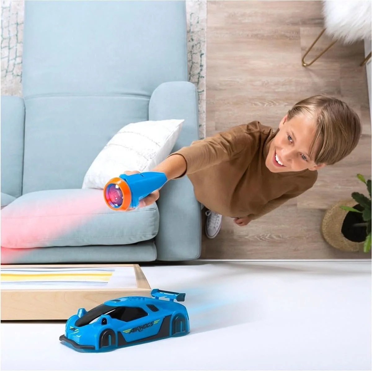 Lasten RC Auto Seinäkiipeily Laserohjauksella 360° Tempuilla - Image 5