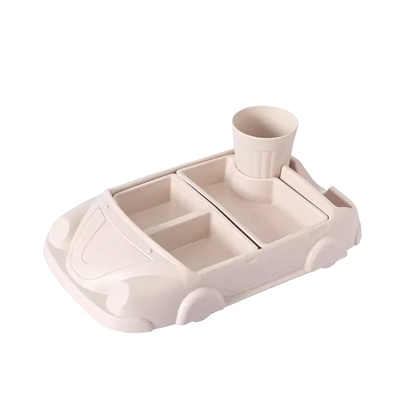 Lasten Ruokailusetti Kilpa-auton Muotoisena - Image 19