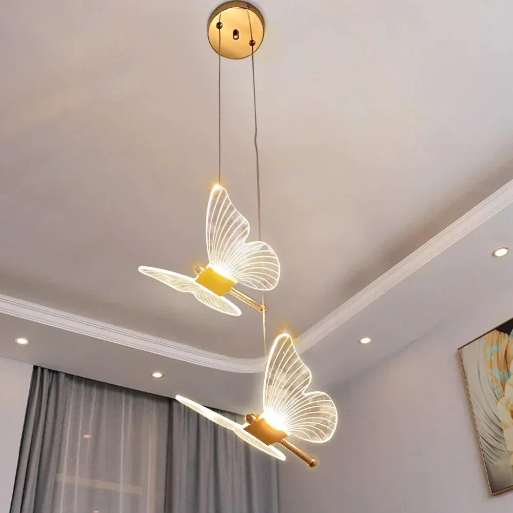 Lastenhuoneen LED-perhoslampu, Taianomainen ja Värikäs - Image 5