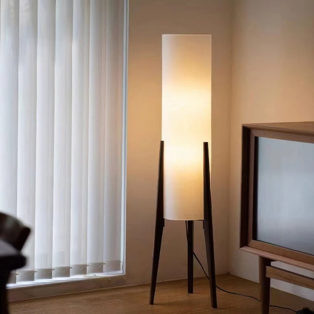 Lattiavalaisin Pähkinäpuusta Himmennettävällä LED-valolla - Image 3