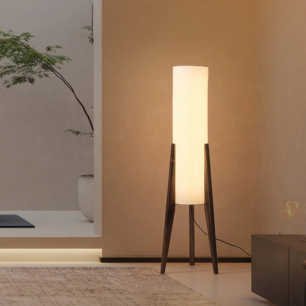Lattiavalaisin Pähkinäpuusta Himmennettävällä LED-valolla - Image 4