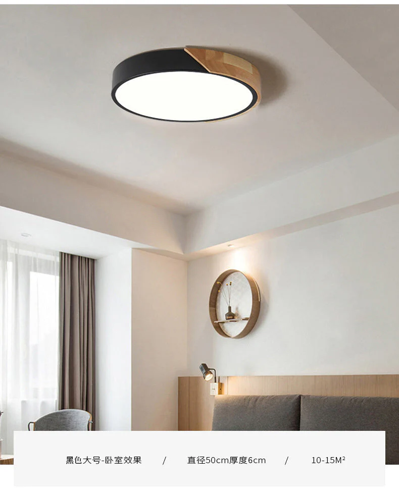 LED-kattovalaisin Makuuhuoneeseen Modernilla Tyylillä - Image 3