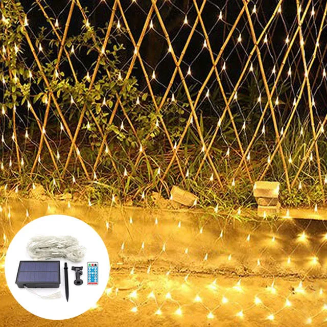 LED-Valoverkko Ulko- ja Sisäkäyttöön Värikkäillä Valoilla