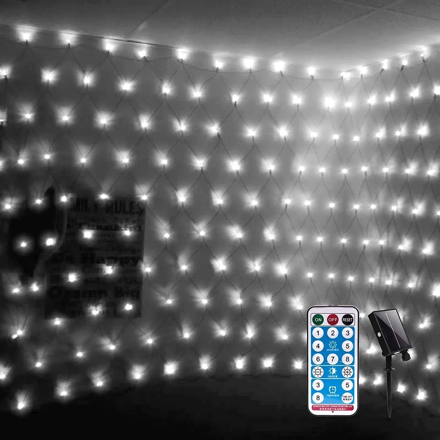 LED-Valoverkko Ulko- ja Sisäkäyttöön Värikkäillä Valoilla - Image 2