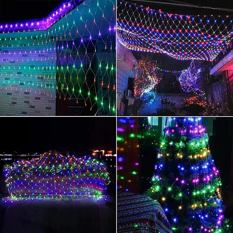 LED-Valoverkko Ulko- ja Sisäkäyttöön Värikkäillä Valoilla - Image 3