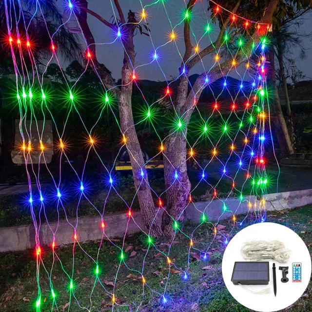 LED-Valoverkko Ulko- ja Sisäkäyttöön Värikkäillä Valoilla - Image 6
