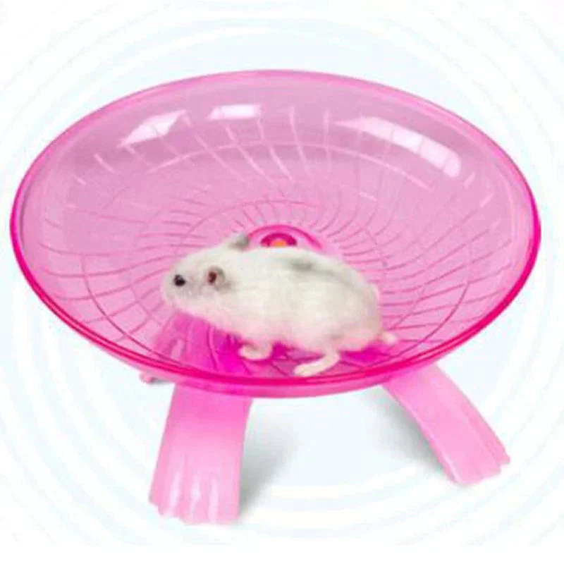 Lemmikkihamsterin Juoksupyörä ja Lentävä Lautanen Aktiiviseen Leikkiin - Image 3