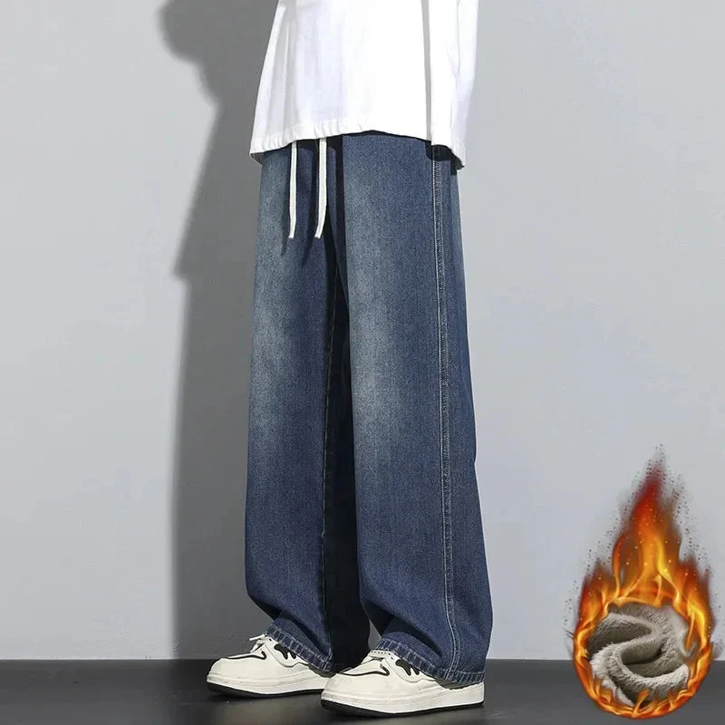 Miesten Baggy-farkut Säädettävällä Kiristysnyörillä - Image 4