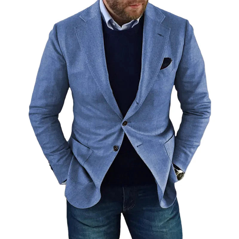 Miesten Blazer Klassinen Muotoilu