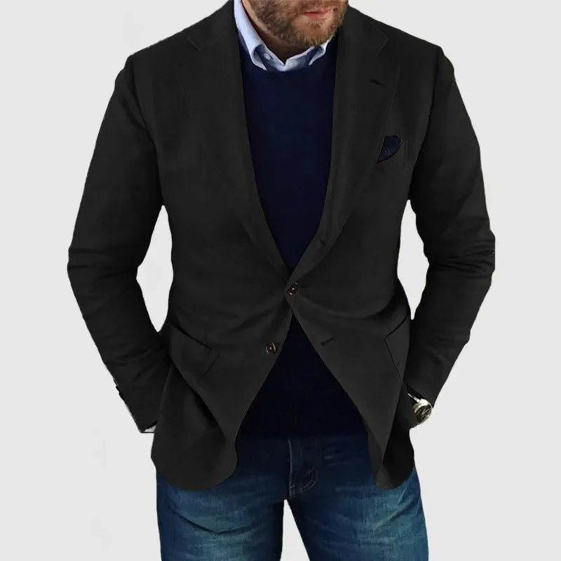 Miesten Blazer Klassinen Muotoilu - Image 4