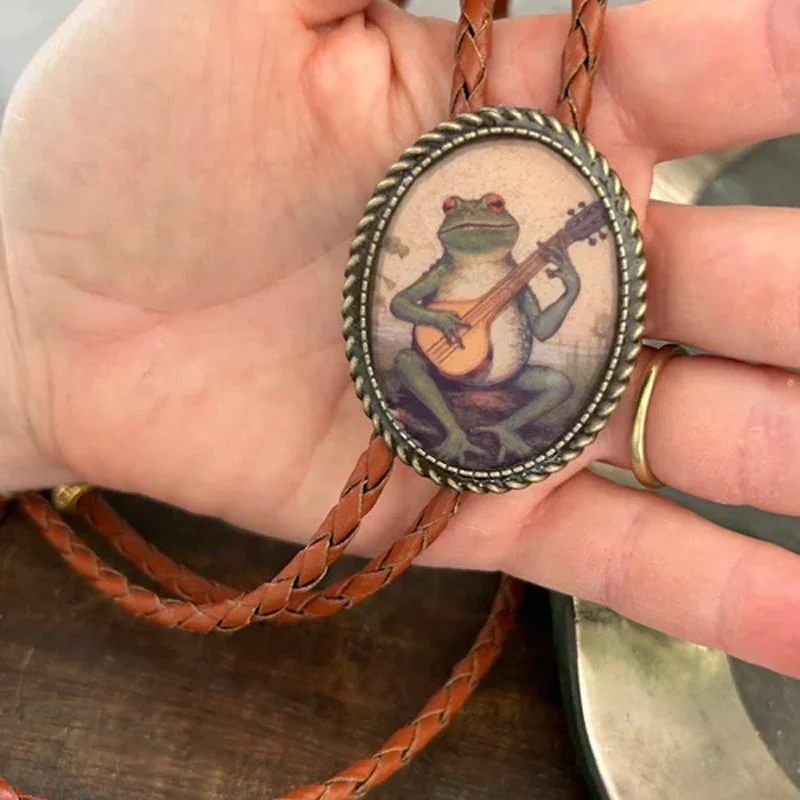 Miesten Bolo Solmio Sammakko Banjo Design