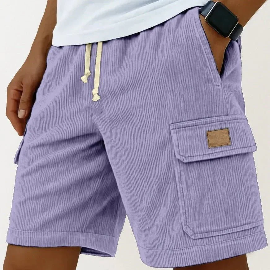 Miesten Cargo Bermuda Shortsit Retro-tyylillä - Image 9