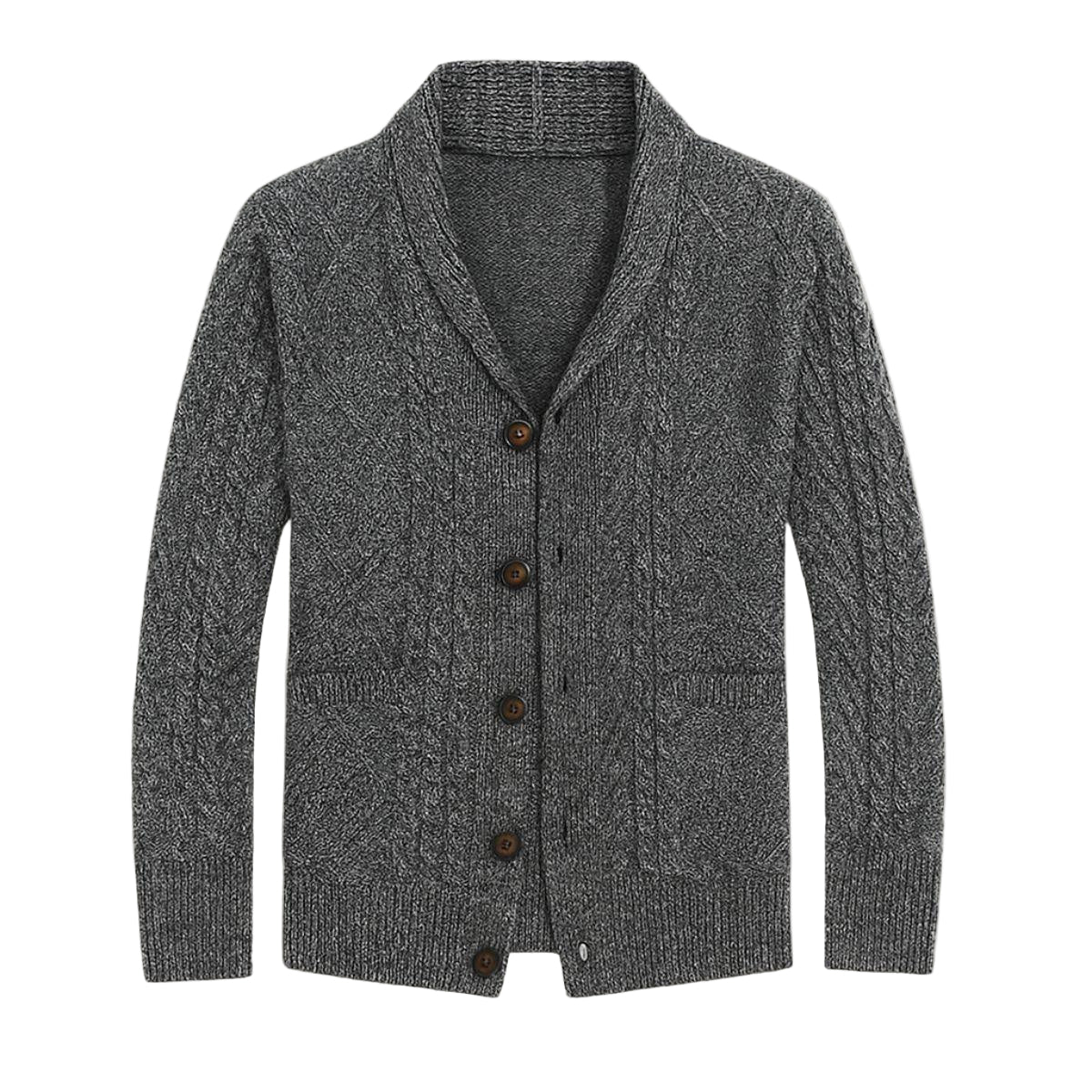 Miesten Tekokashmir Cardigan Rento Tyyli