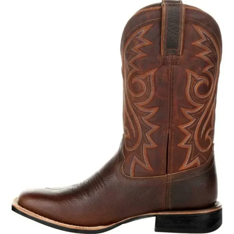 Miesten Cowboy Keinonahkasaappaat - Image 6