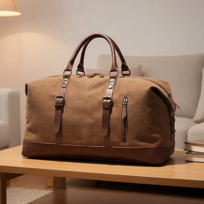 Miesten Duffle-laukku Tyylikkäällä Muotoilulla - Image 2