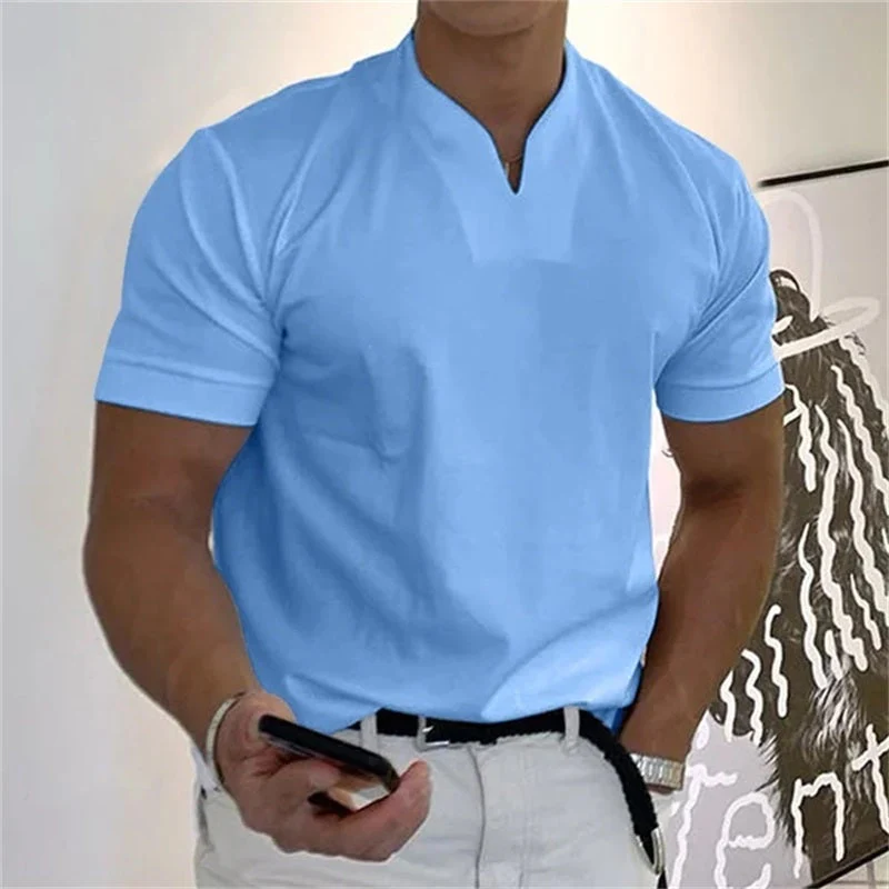 Miesten Fitnesspaita V-pääntiellä - Image 6