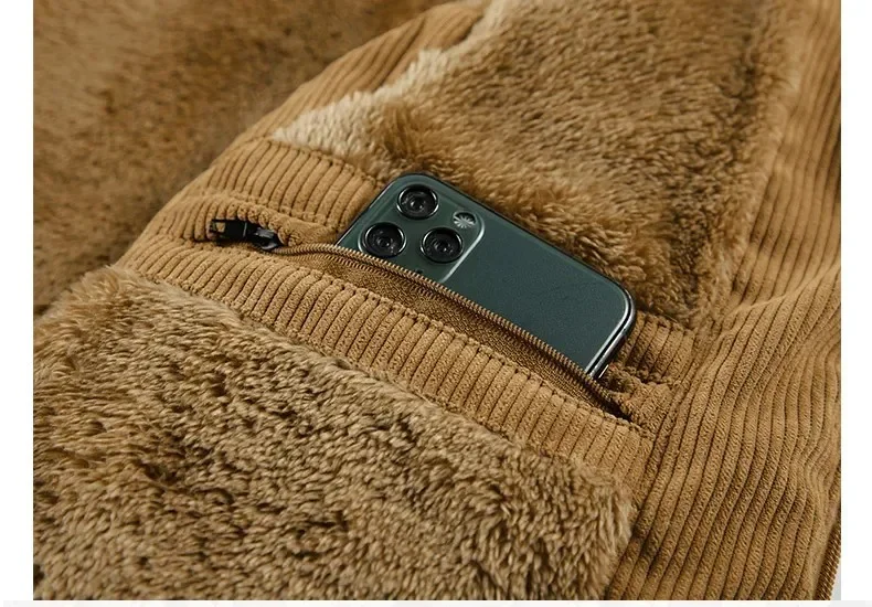Miesten fleece toppaliivit lämmin liivi - Image 8