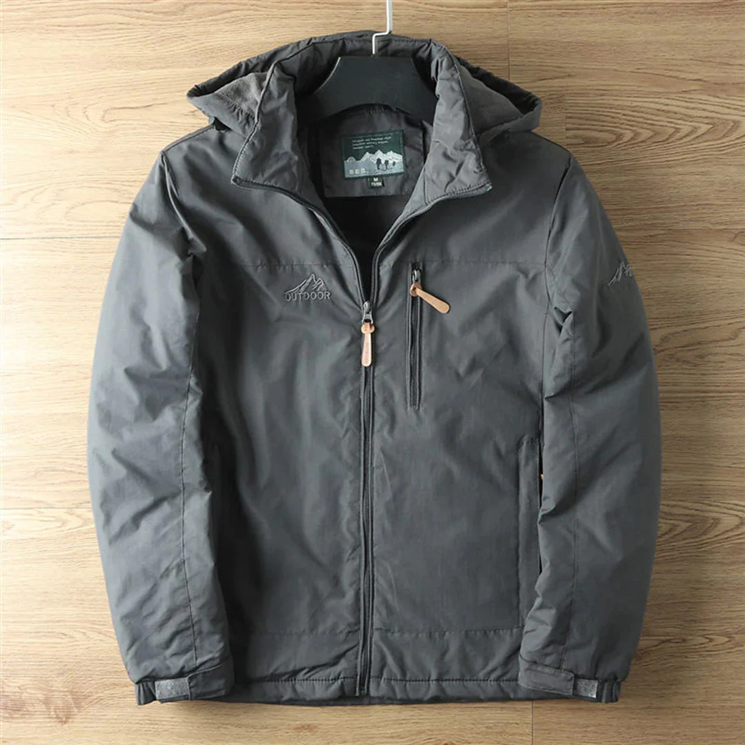 Miesten Fleece-takki Ulkoiluun Vedenkestävä - Image 3