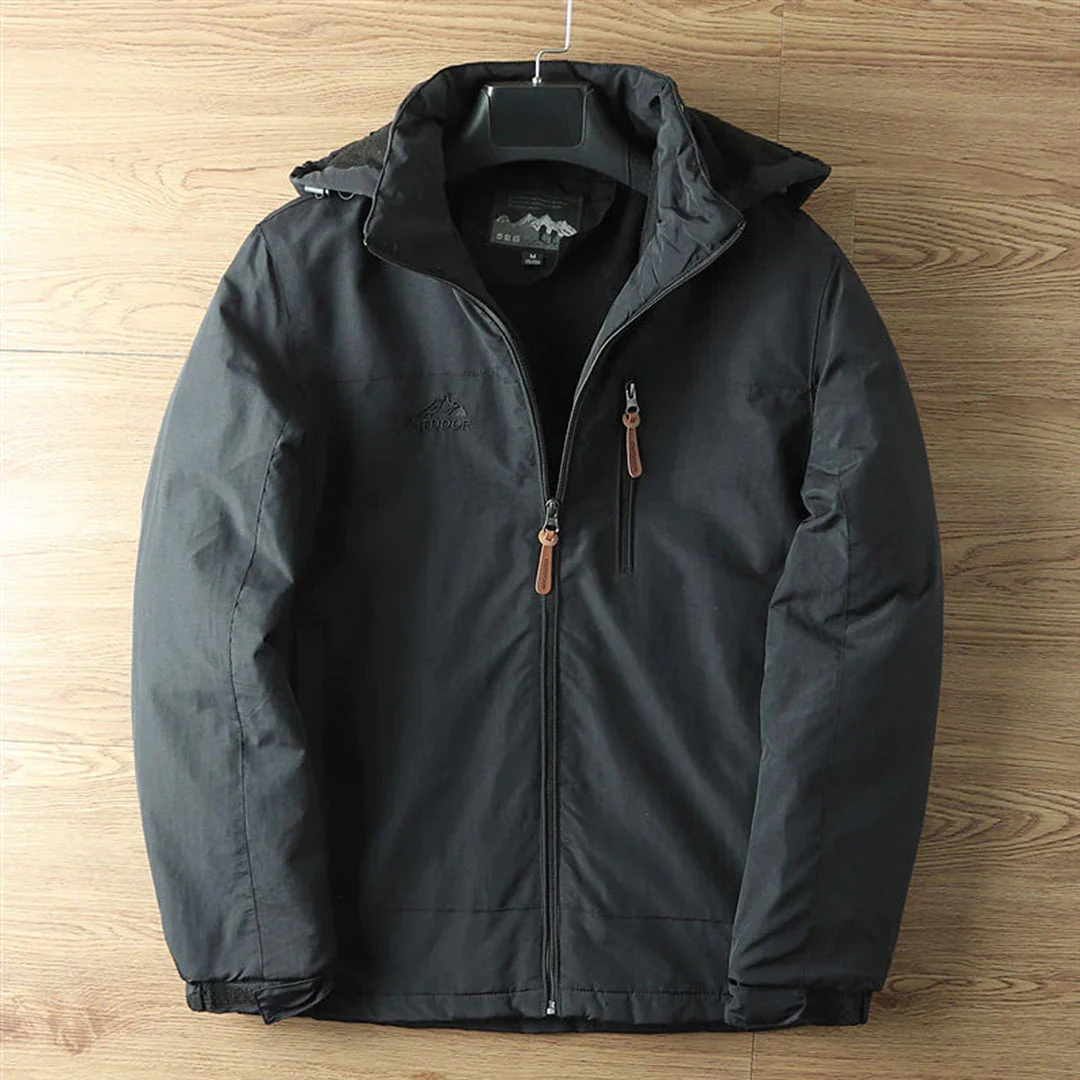 Miesten Fleece-takki Ulkoiluun Vedenkestävä - Image 4