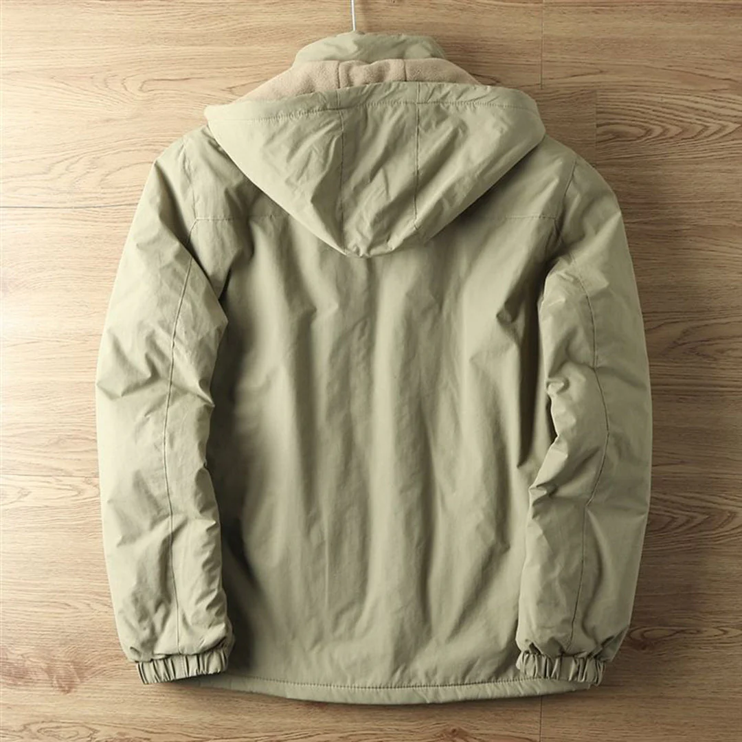 Miesten Fleece-takki Ulkoiluun Vedenkestävä - Image 5