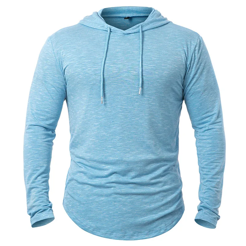 Miesten Huppari Kevyt Urheiluvaate Puuvilla Spandex