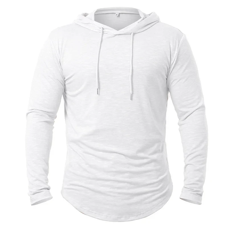 Miesten Huppari Kevyt Urheiluvaate Puuvilla Spandex - Image 6