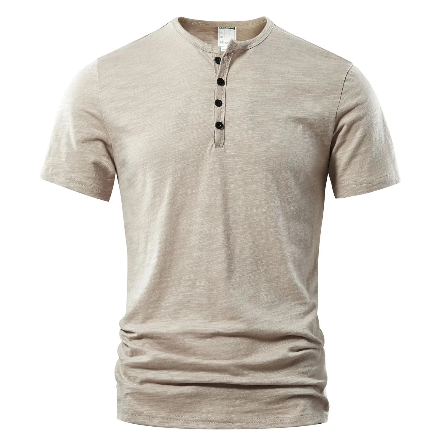 Miesten kesäinen Henley-T-paita - Image 3