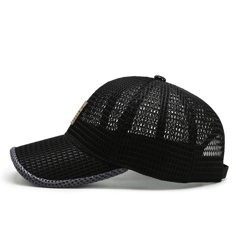 Miesten Kesälakki Verkkokankainen Snapback Lippalakki - Image 3