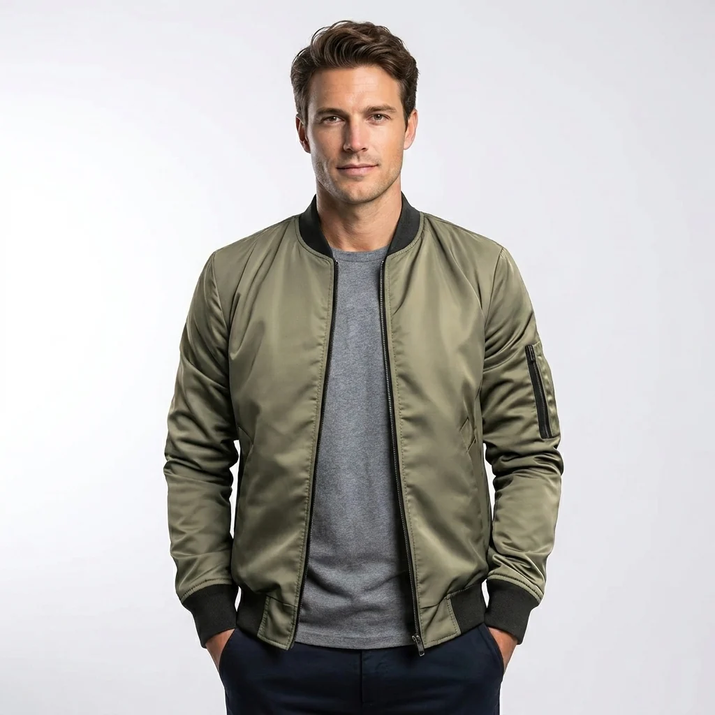Miesten Kevyt Bomber-takki - Image 5
