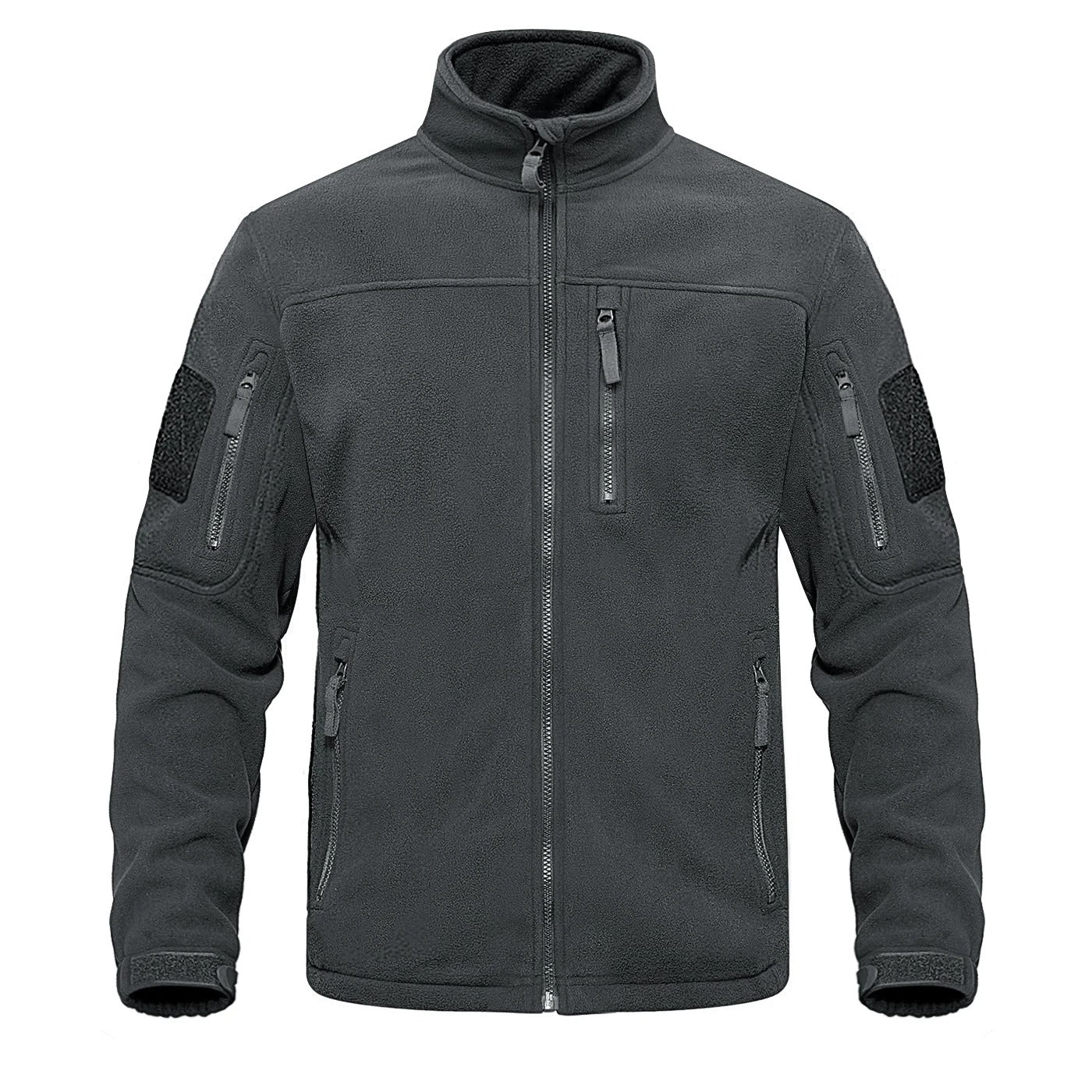 Miesten kokovetoketjullinen fleece-lämpötakki - Image 6