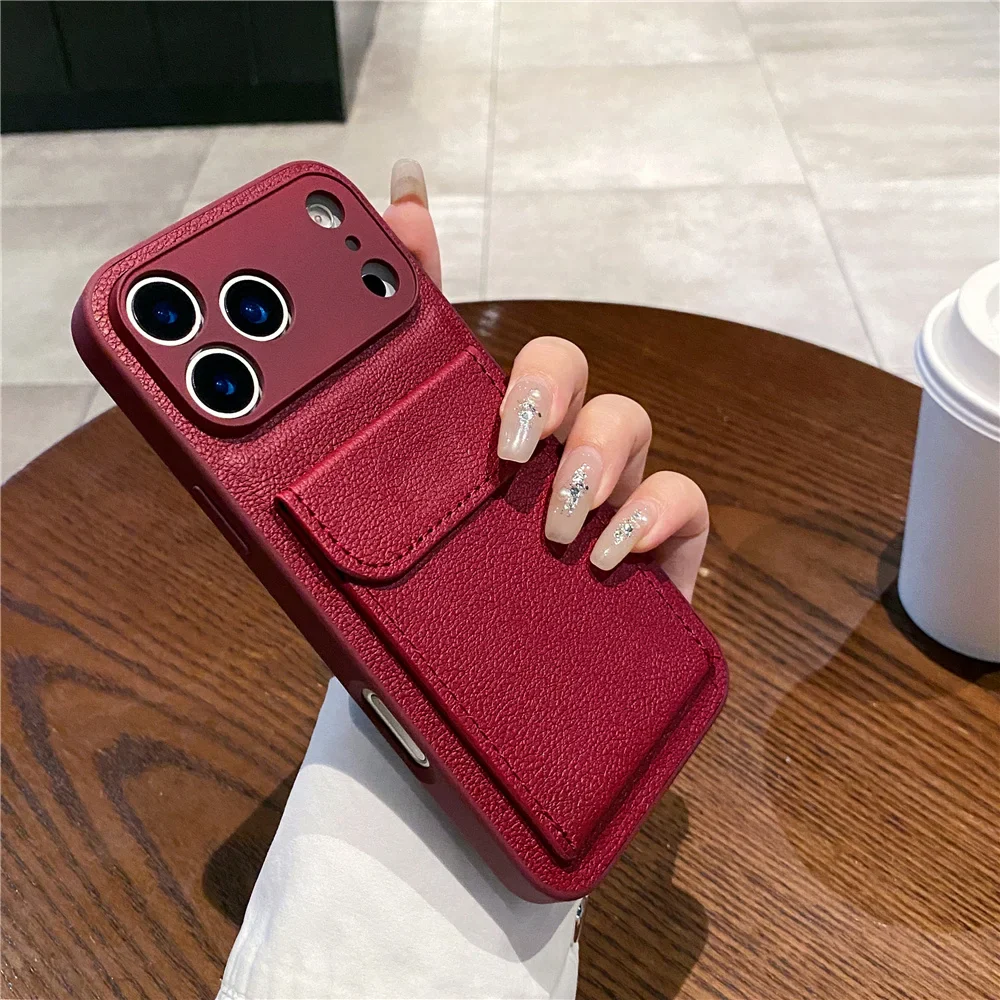 Miesten Korttikotelo Lompakko iPhoneX 11,12, 13, 14, 15,16, 17 Pro Max, Pro, Plus - Image 9