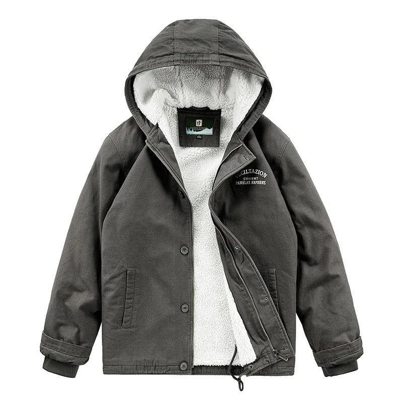 Miesten löysä bomber-takki - Image 2