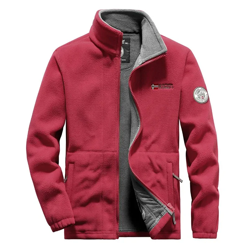 Miesten paksu Polar Fleece takki - Image 5