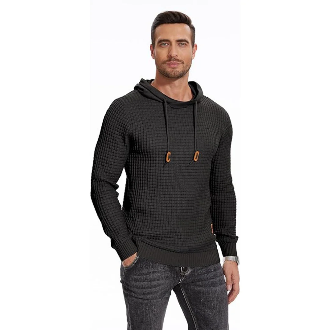 Miesten Patchwork kiristysnauha hupparit - Image 10
