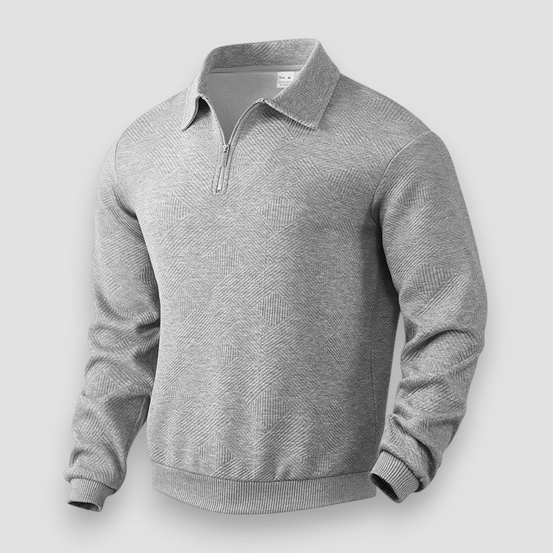 Miesten Pikétröja Vetoketjulla Sporttiseen Tyyliin - Image 5