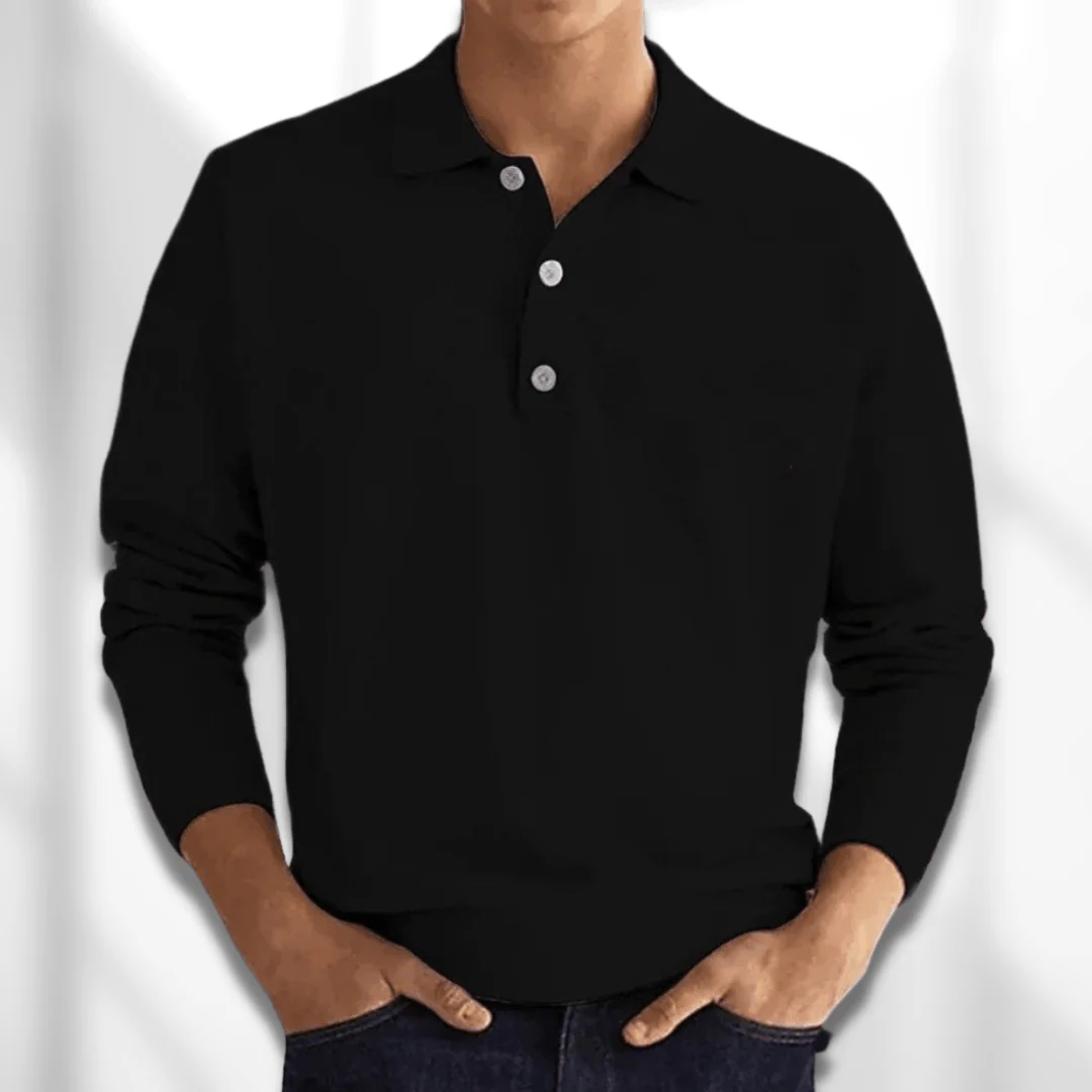 Miesten Polo Paita Moderni Design Pehmeä Kangas - Image 2