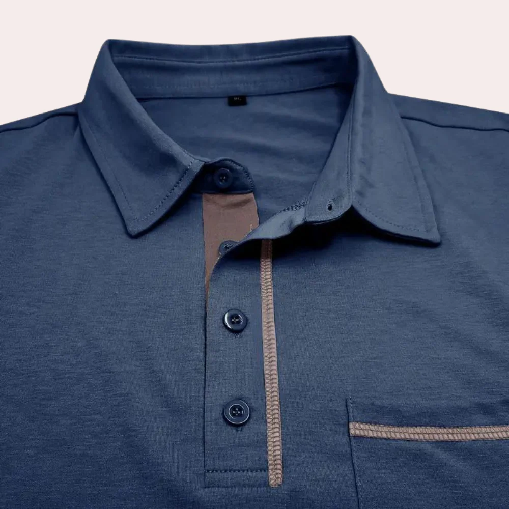 Miesten Poloshirt Tyylikäs Muotoilu - Image 6