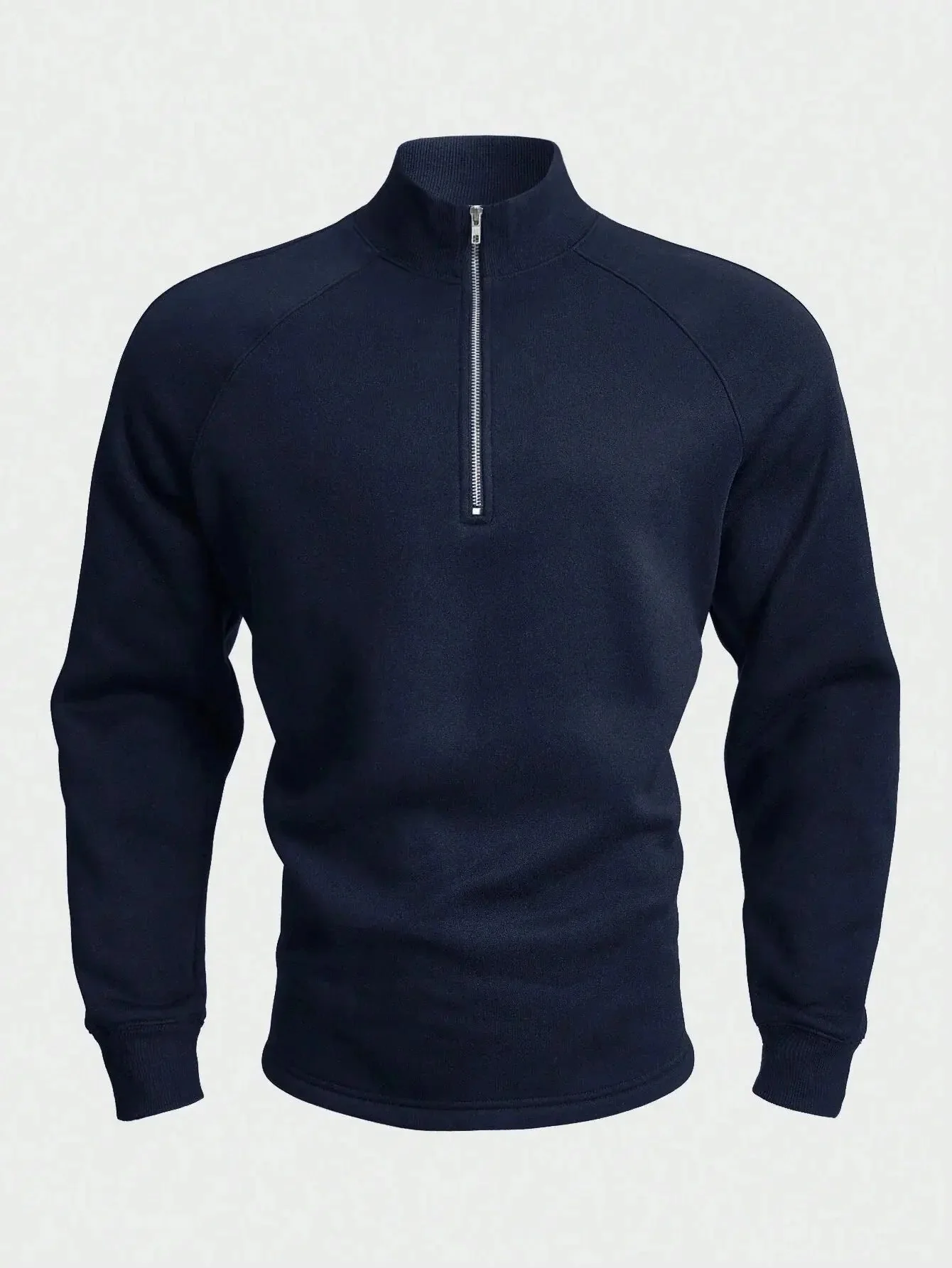 Miesten Puolivetoketjupaita Pehmeä Fleece Materiaali - Image 5