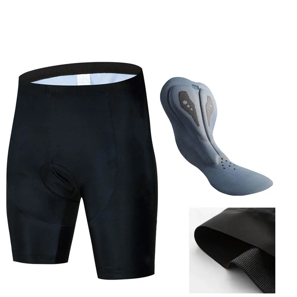Miesten Pyöräilyhousut Padded Lycra Kesäkäyttöön - Image 3
