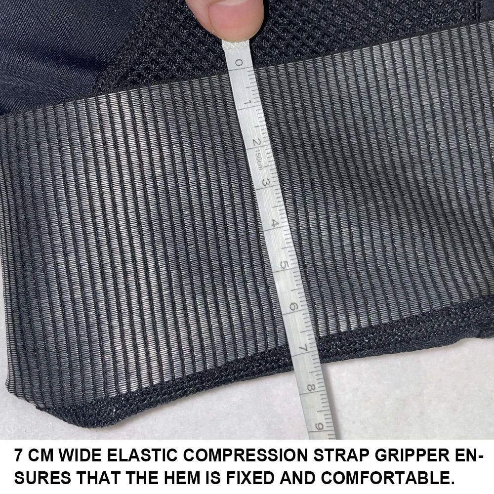 Miesten Pyöräilyhousut Pehmustettu Lycra Hengittävä Mesh - Image 4