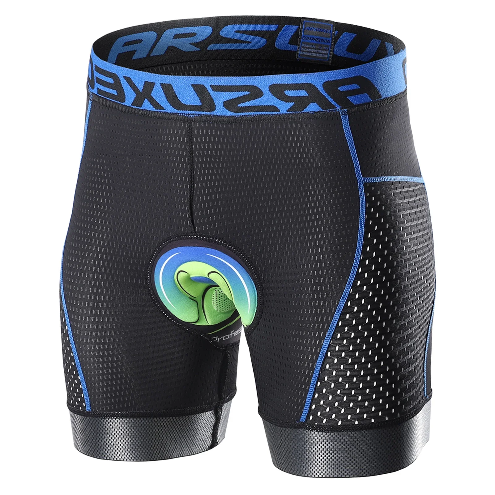 Miesten Pyöräilyshortsit 5D Geelipatjalla Nopeasti Kuivuva MTB - Image 2