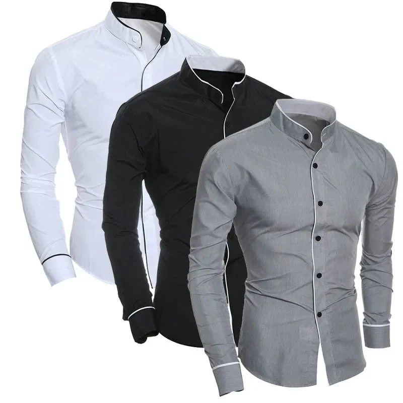 Miesten Slim Fit pitkähihainen pusero - Image 4