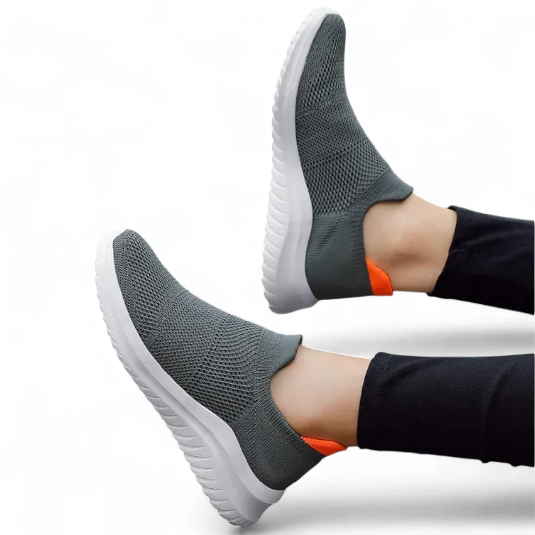 Naisten sneakers, laaja varvasosa, kestävä päällinen - Image 4