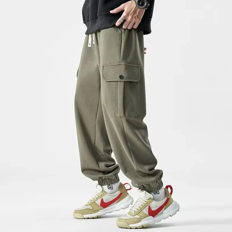 Miesten Sweatpants Mukava Puuvillasekoite - Image 2