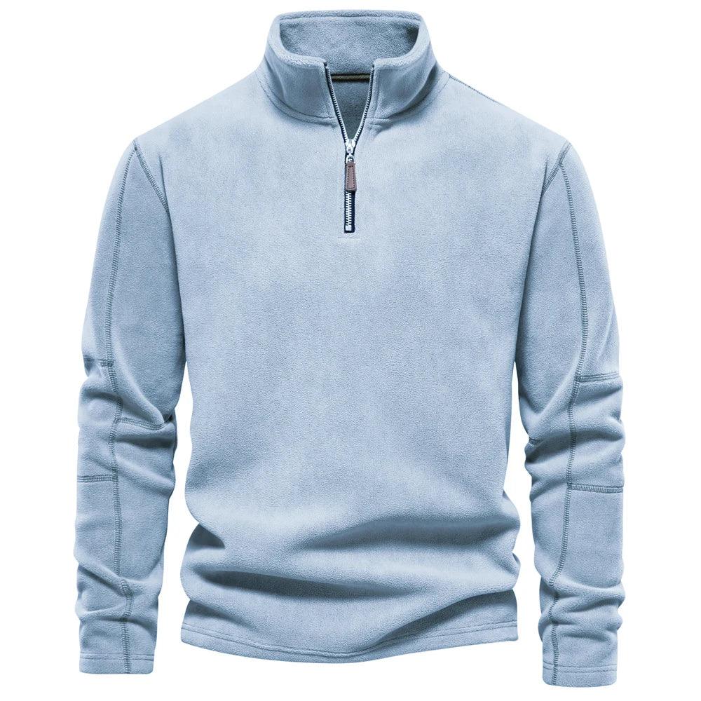 Miesten Talvitakki Fleece Pullover Vetoketjukiinnityksellä - Image 7