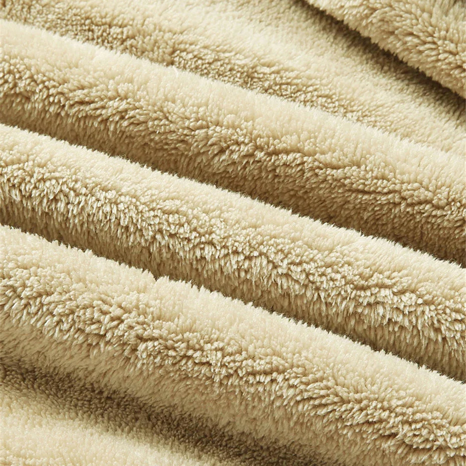 Miesten Talvitakki Rento Paksu Fleece - Image 6