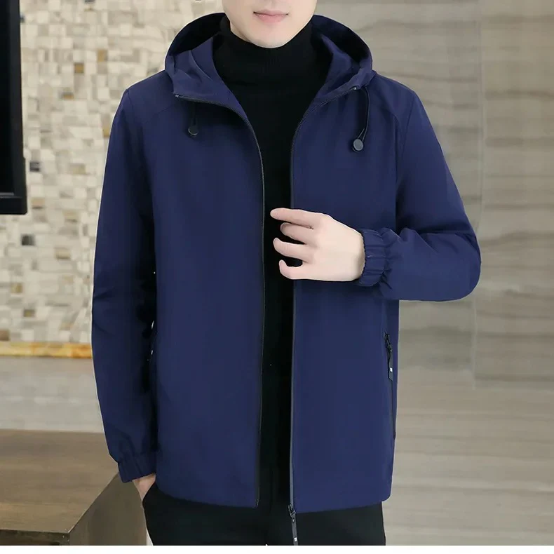 Miesten Thermal Fleece Windbreaker takki - Image 8
