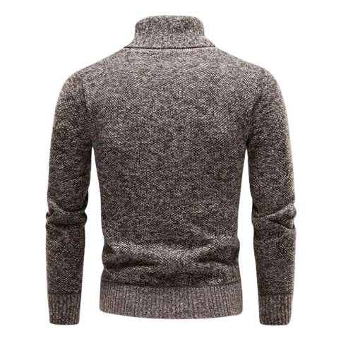 Miesten Turtleneck Pusero Merinovillasta Klassinen - Image 7